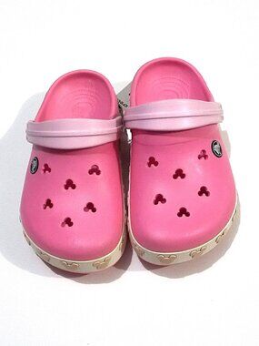 CROCBAND Mickey Mouse II kids Classic Clog pink lemonade/bubblegum J2